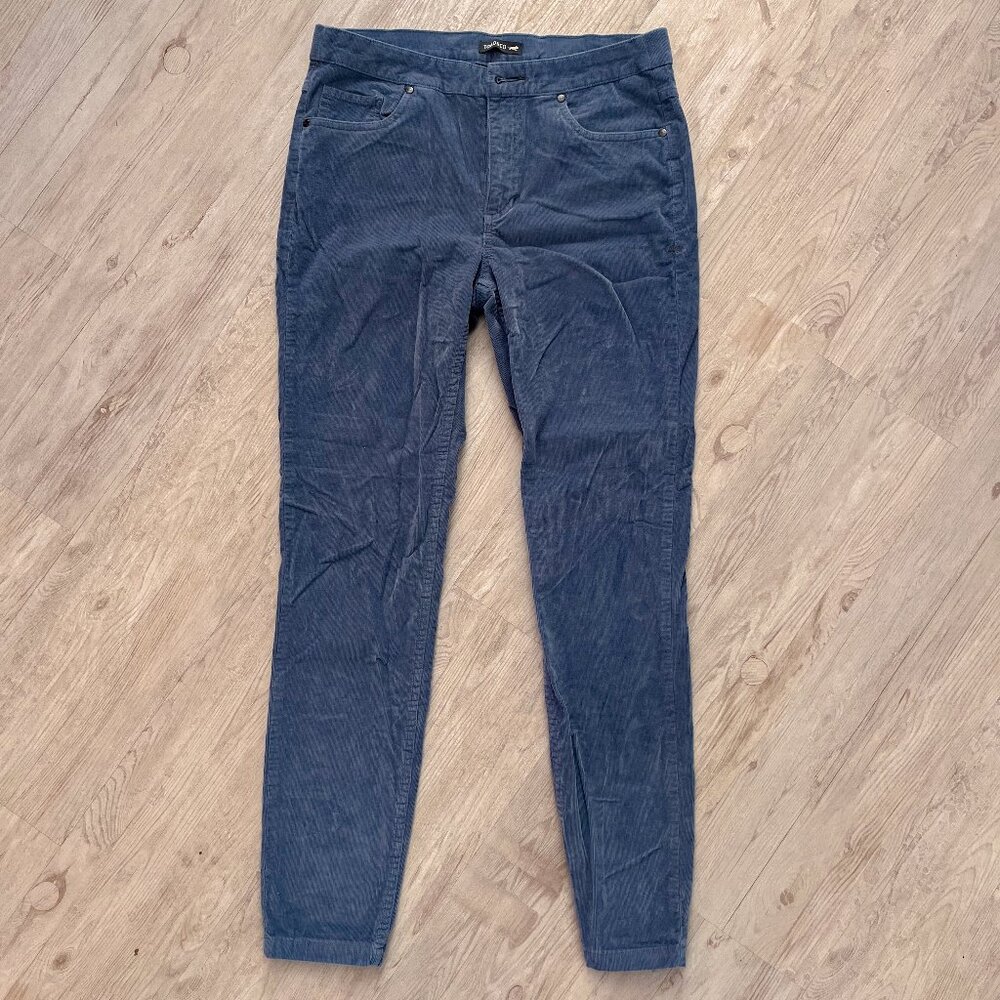 Toad&Co Karuna Corduroy 5-Pocket Skinny Pant / Blue